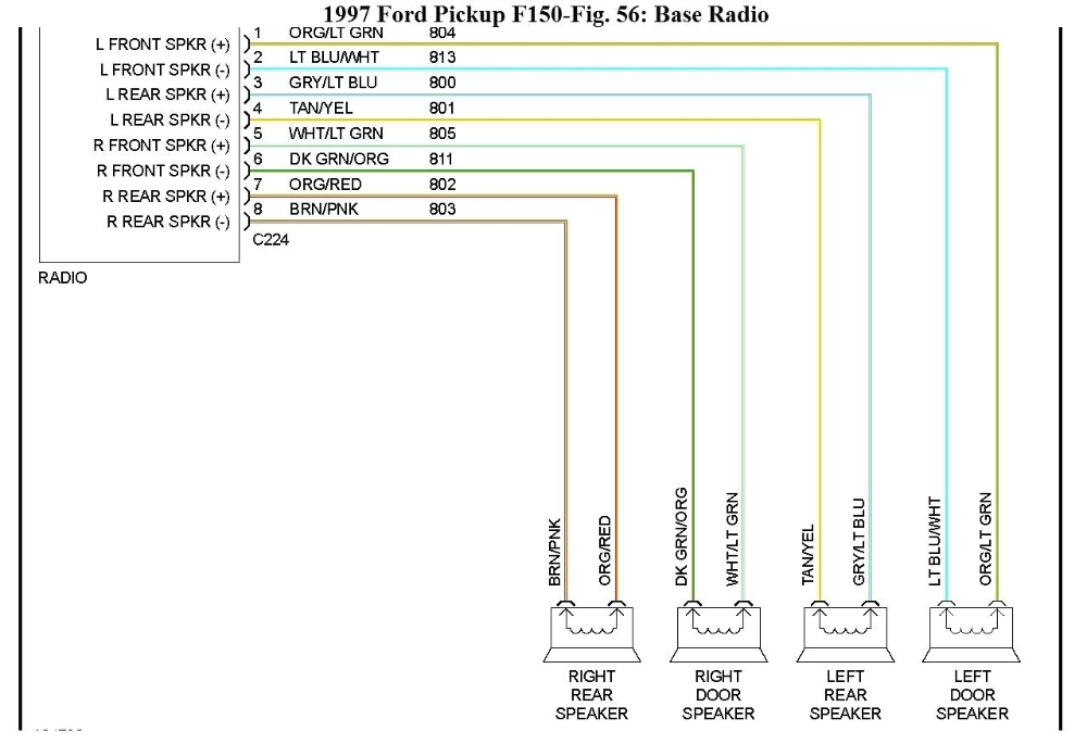 1998 Ford F150 Radio Wiring Diagram Download 1998 Ford F150 Stereo 