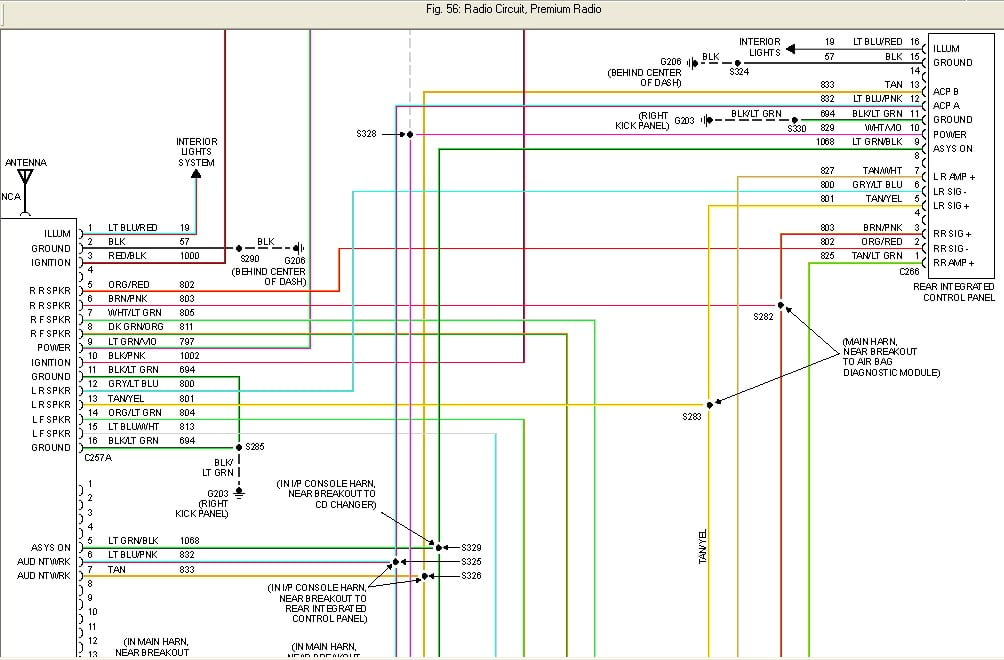 2000 Ford F250 Radio Wiring Diagram 2000 Ford F250 Radio Wiring Diagram