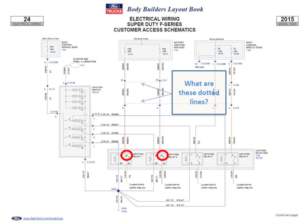 2013 Ford Upfitter Switch Wiring Diagram